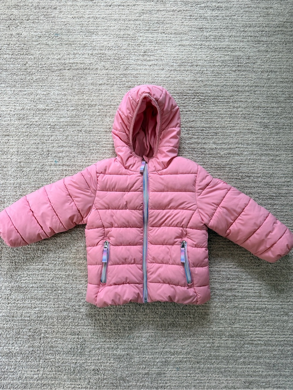 Gerry Kids Light Pink Hooded Puffer Jacket